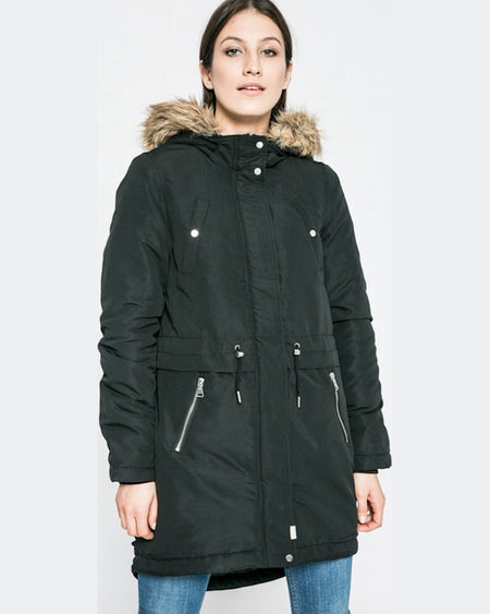 Parka Vero Moda hanorac negru