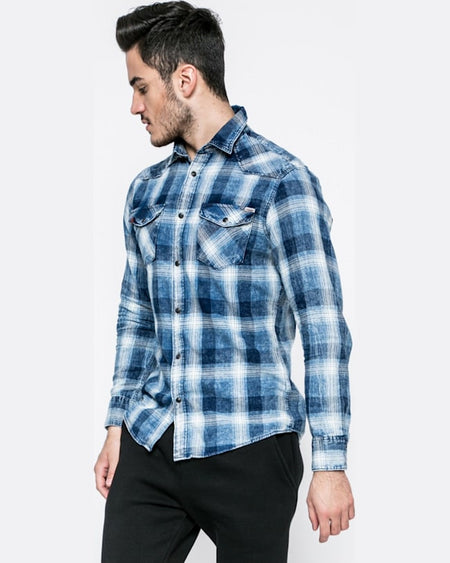 Camasa Jack and Jones bleumarin