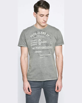 Tricou Pepe Jeans bamboo verde
