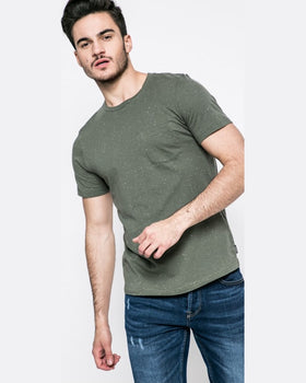 Tricou Jack and Jones bunker verde murdar