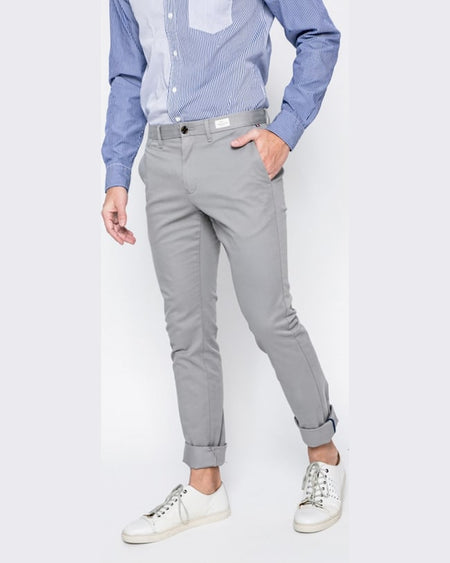 Pantaloni Tommy Hilfiger denton gri