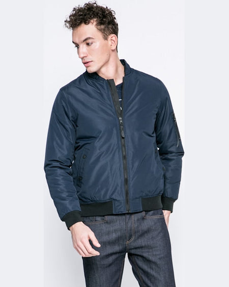 Geaca Tokyo Laundry bomber bleumarin