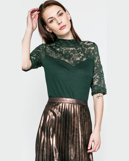 Top Vero Moda verde