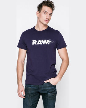 Tricou G-Star Raw violet închis