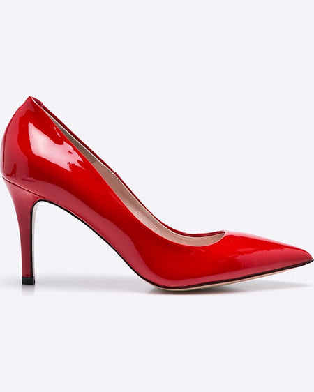 Pantofi Gino Rossi cu toc roșu
