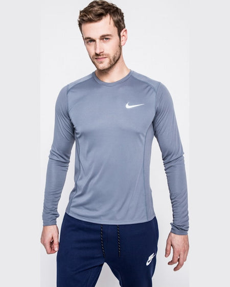 Longsleeve Nike nk dry miler top ls gri