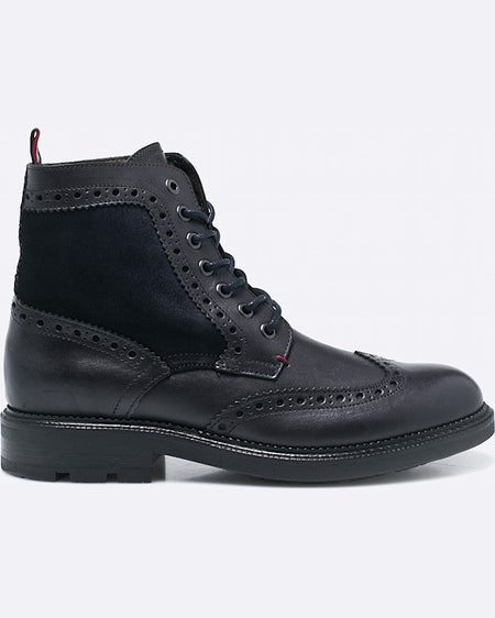 Pantofi Tommy Hilfiger heritage negru