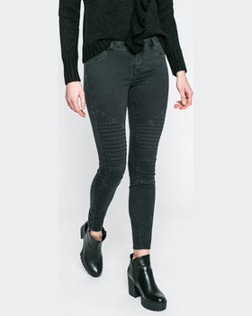 Pantaloni Review negru cărbune