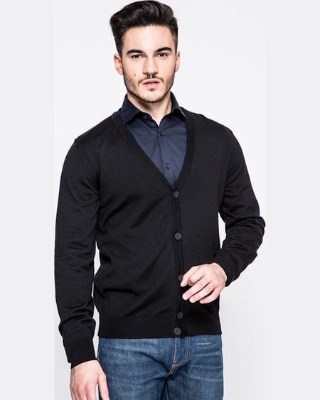 Cardigan Gant negru