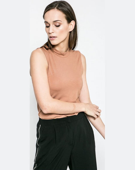 Top Vero Moda bina culoarea piersicii