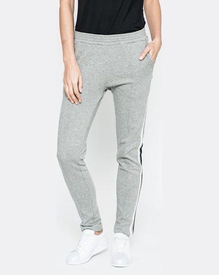 Pantaloni Vero Moda gri deschis