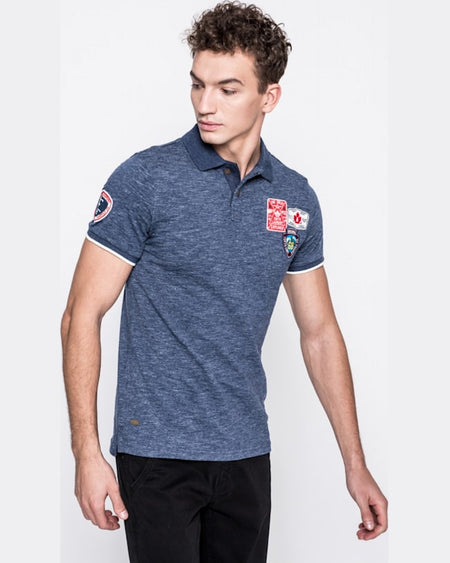 Tricou Tokyo Laundry polo bleumarin