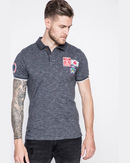 Tricou Tokyo Laundry polo gri