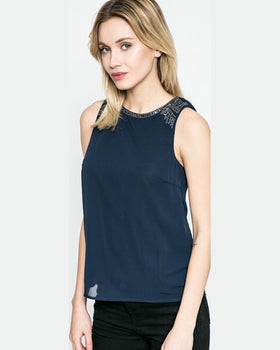 Top Vero Moda bleumarin