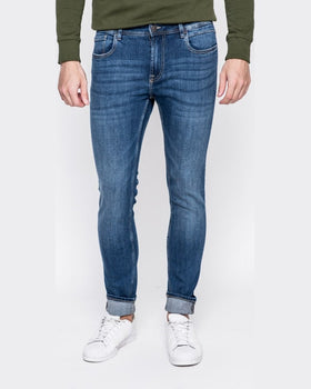 Jeansi Jack and Jones albastru