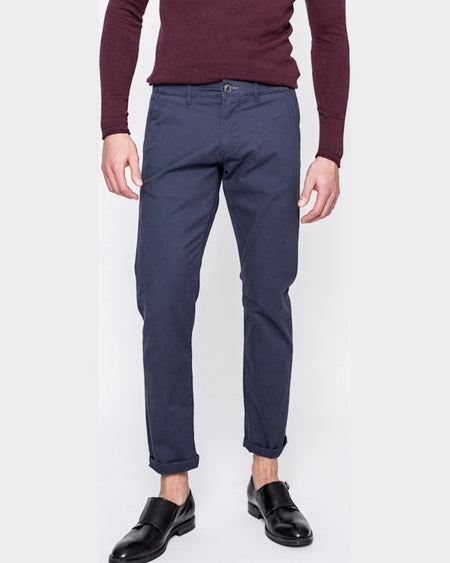 Pantaloni Selected bleumarin