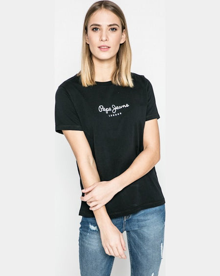 Top Pepe Jeans negru