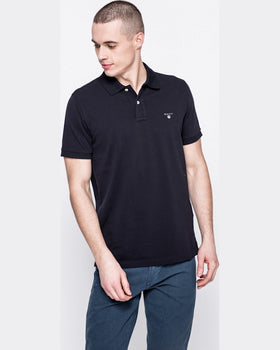 Tricou Gant polo bleumarin