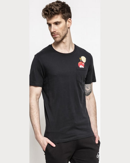 Tricou Jack and Jones new chimney negru