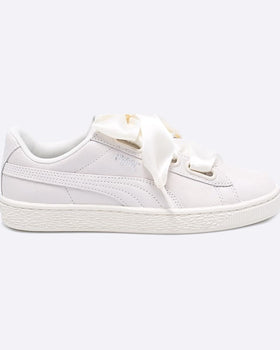 Pantofi Puma basket heart ns alb