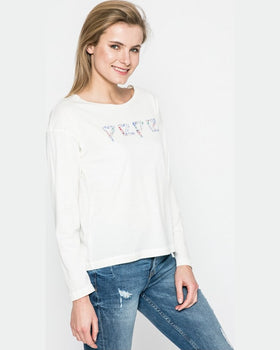 Bluza Pepe Jeans mia alb