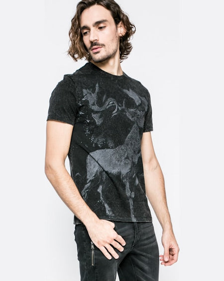 Tricou Medicine invincible warriors negru