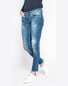 Jeansi Pepe Jeans joey albastru