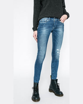 Jeansi Pepe Jeans pixie albastru