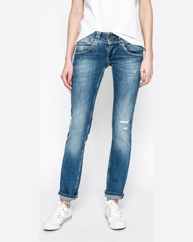 Jeansi Pepe Jeans venus albastru