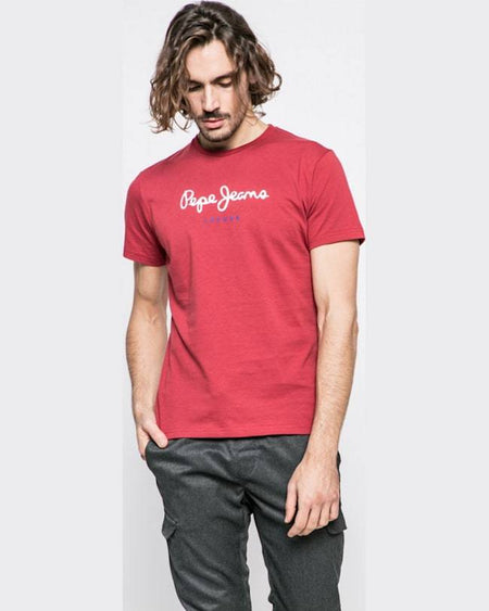 Tricou Pepe Jeans eggo roșu