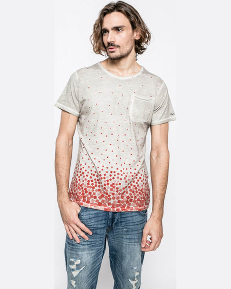 Tricou Pepe Jeans johann gri deschis