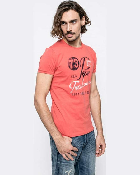 Tricou Pepe Jeans aberli roșu