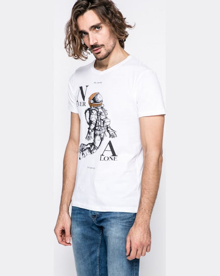 Tricou Tom Tailor alb