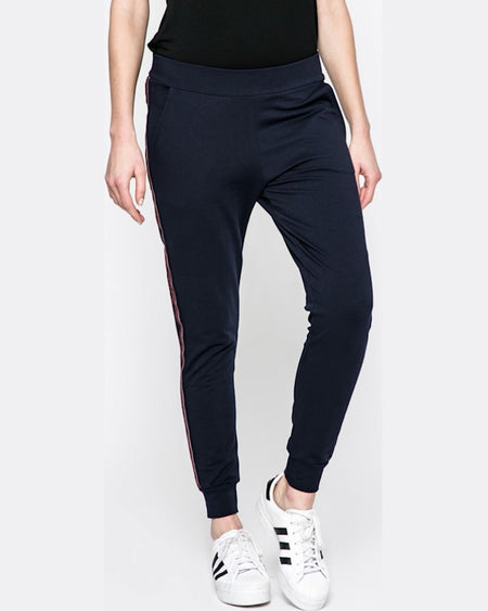 Pantaloni Answear sporty fusion bleumarin