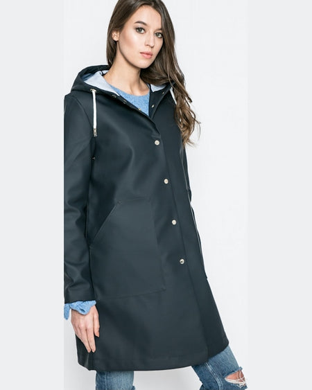 Trenci Tommy Hilfiger palton de ploaie isa bleumarin