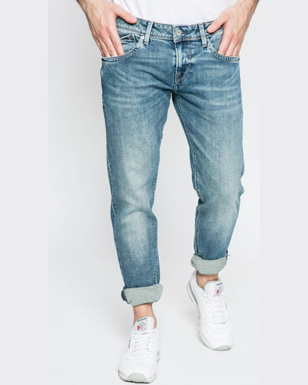 Jeansi Pepe Jeans albastru