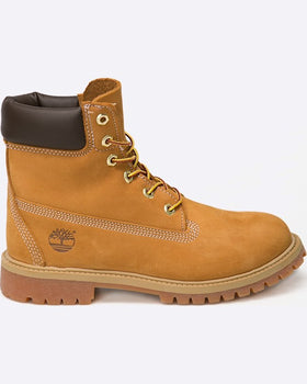 Pantofi Timberland inalti maro auriu