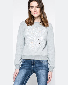 Bluza Answear blossom mood gri