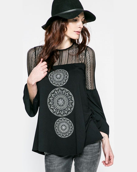 Bluza Desigual neusifu negru