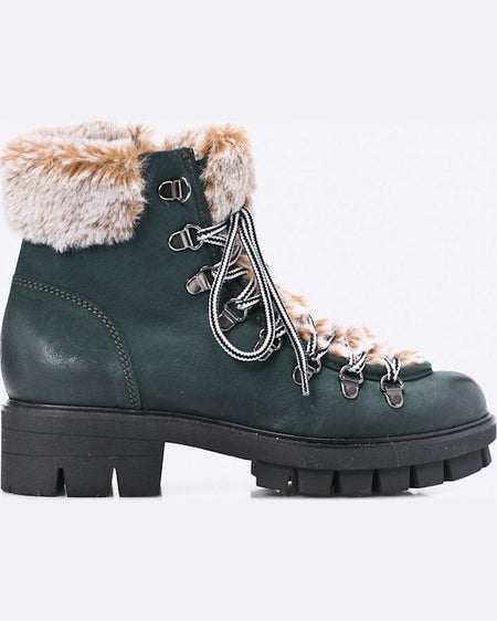 Botine Tamaris verde