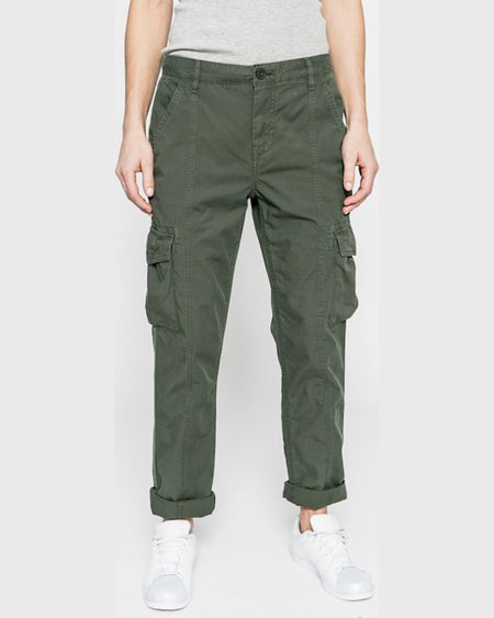 Pantaloni Tommy Hilfiger mira verde