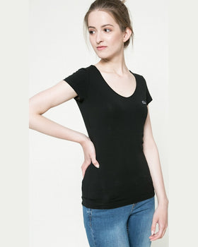 Top Lacoste negru