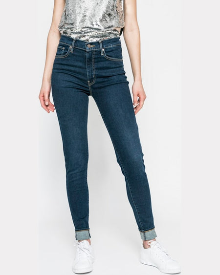 Jeansi Levis mile high super skinny bleumarin