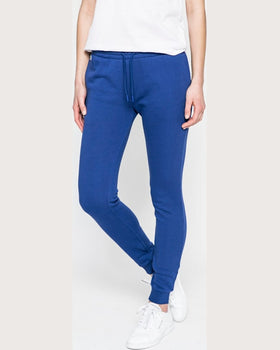 Pantaloni Lacoste albastru