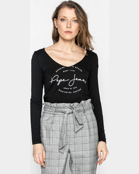 Bluza Pepe Jeans elsi negru