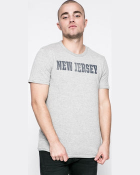 Tricou Jack and Jones gri deschis