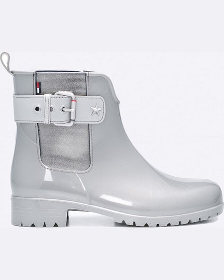 Cizme Tommy Hilfiger oxley argint