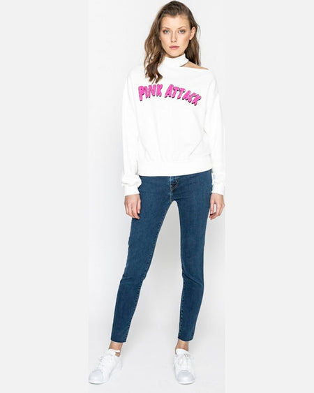 Bluza Tally Weijl alb