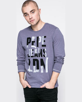 Longsleeve Pepe Jeans willem albastru