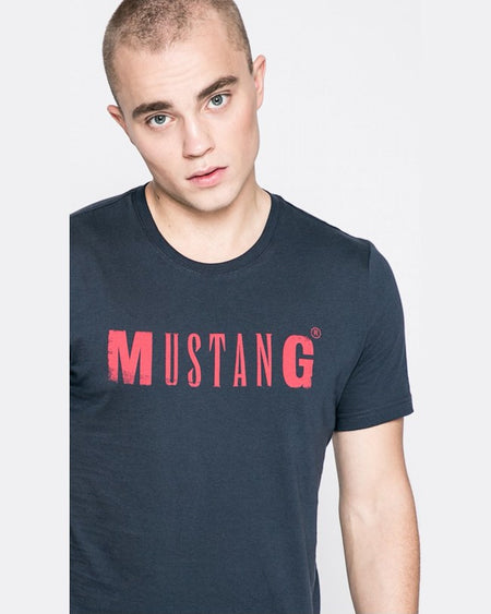 Tricou Mustang bleumarin